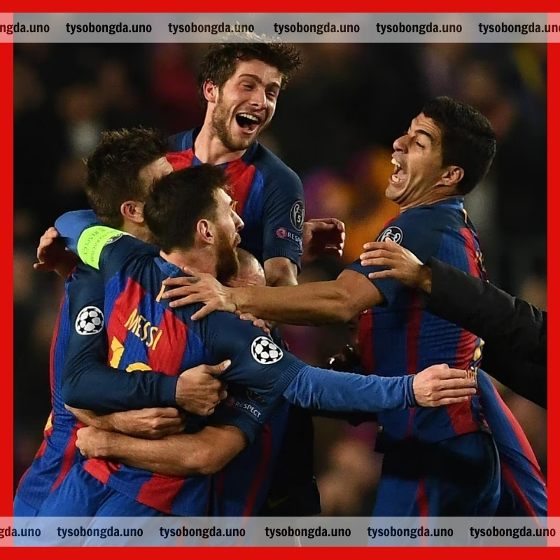 Barcelona 6-1 PSG (Champions League 2016/17)