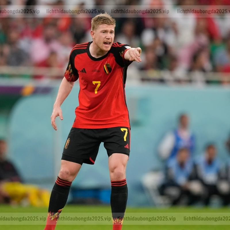 Kevin De Bruyne - Tiền vệ CLB Manchester City